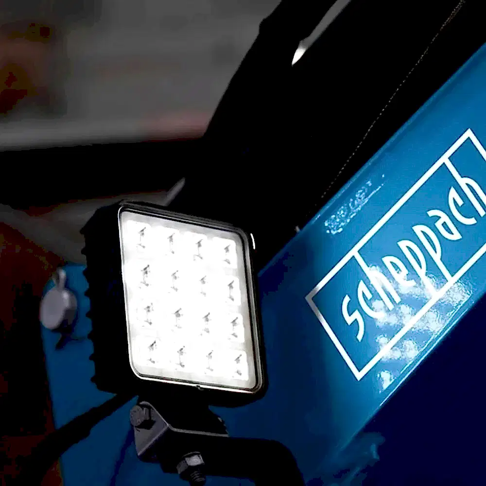 scheppach mini excavator exc815 ışıklandırma sistemi 