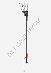 Cifarelli Elivo Teleskopik Akülü Zeytin Silkme Hasat Makinası