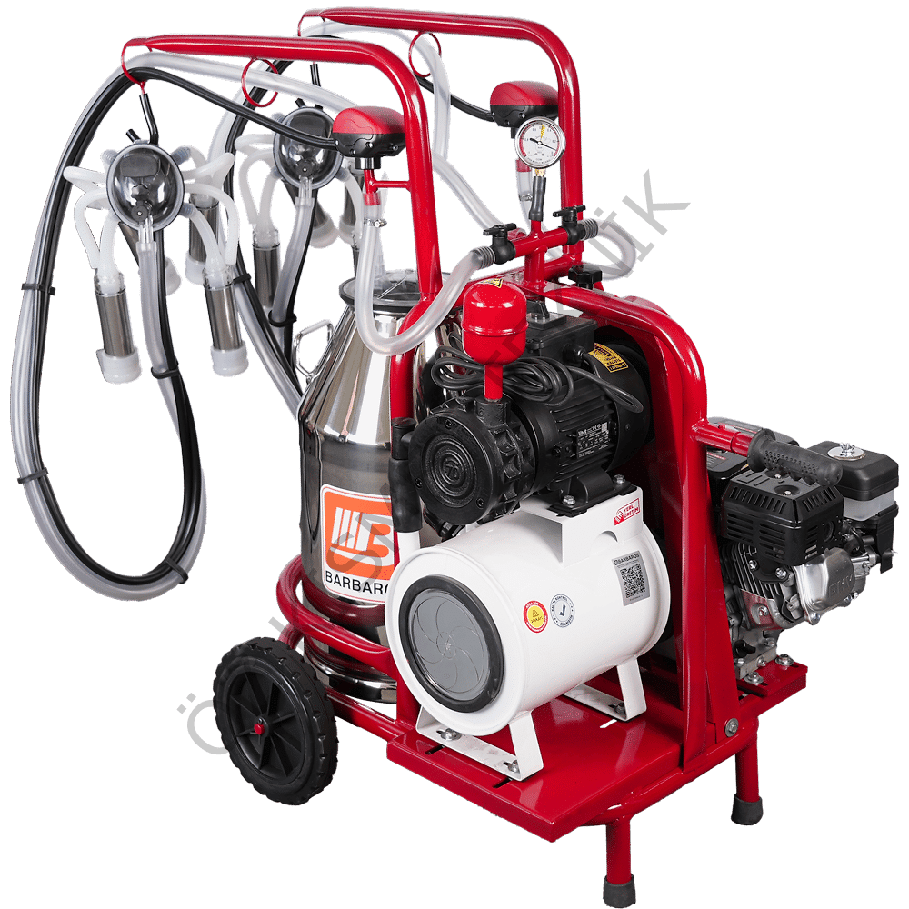 Barbaros Benzinli Model Süt Sağım Makinesi