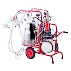 Kurtsan Km03042 Dört Sağım Çift Güğüm Koyun/Keçi Süt Sağım Makinesi 60 Litre Yağlı