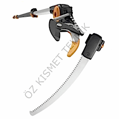Fiskars Upx86 Teleskopik Yüksek Dal Budama Makası+Testere