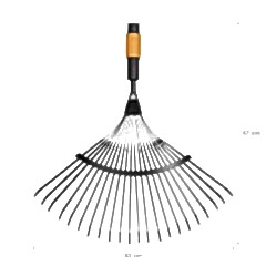 Fiskars 1000644 QuikFit Yaprak Tırmığı Metal