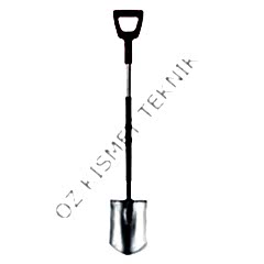 WolfGarten ASP-D Kürek Kavisli Saplı