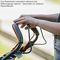 Scheppach MS225-53E Çim Biçme Makinesi Marşlı