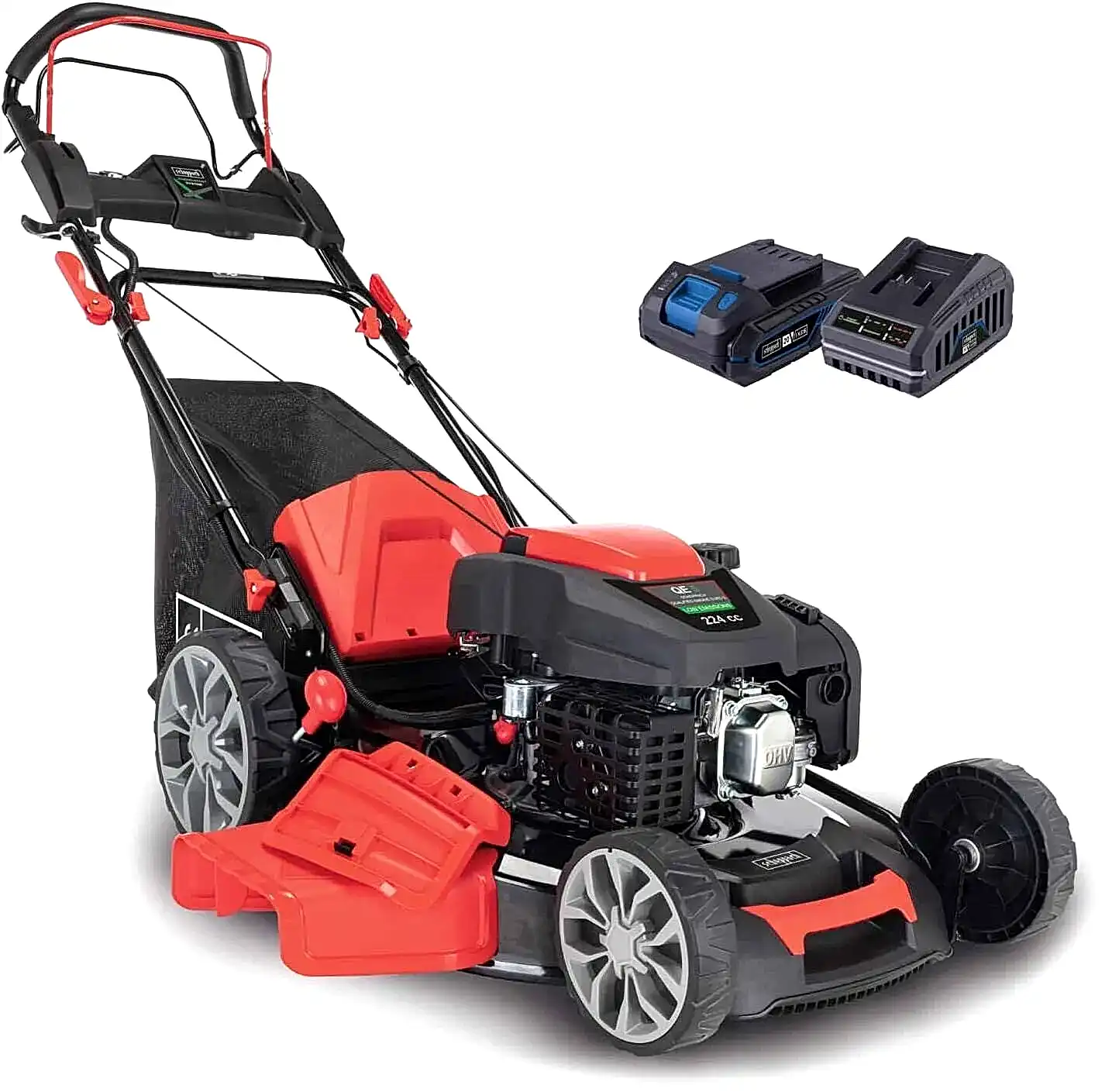 Scheppach MS225-56E Çim Biçme Makinesi Marşlı