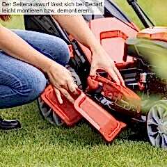 Scheppach MS225-56E Çim Biçme Makinesi Marşlı