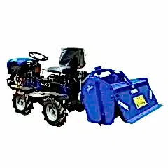 Yavuz 4x4 Mini Traktör 15 HP Dizel Motorlu Marşlı Rotovatörlü Çapa Makinesi
