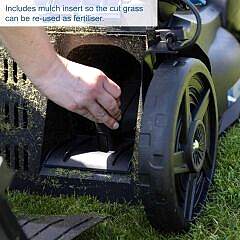 Scheppach BC-MP430 Akülü Çim Biçme Makinesi 2X4.0 Ah Akü ve Şarj Cihazlı