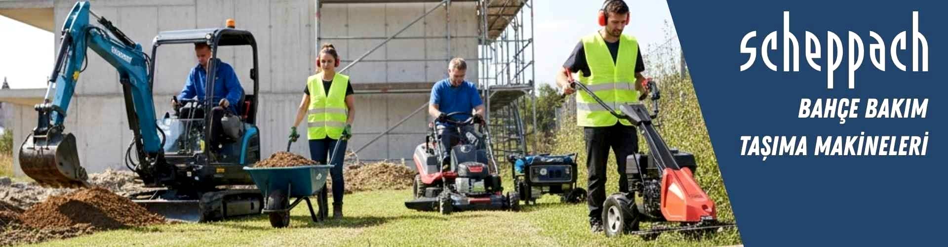 Scheppach bahçe makineleri